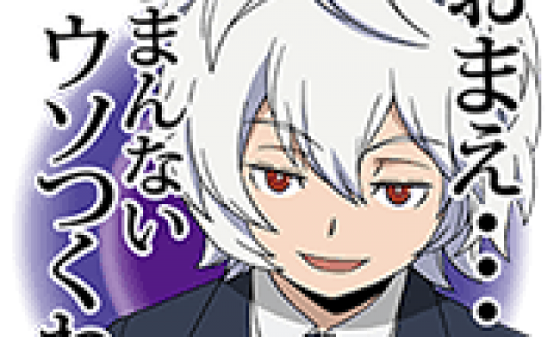 WORLD TRIGGER VOICE ON Sticker for LINE WhatsApp 