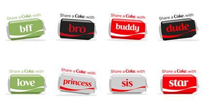 Share a Coke Sticker for LINE WhatsApp Android 