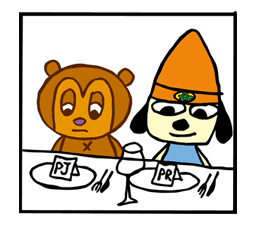 Parappa The Rapper Sticker for LINE WhatsApp Android 