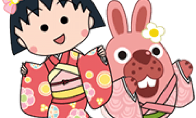 LINE PokoPoko Chibi Maruko Stickers animated 