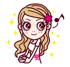 Ayupan Ayumi Hamasaki Sticker for LINE WhatsApp 