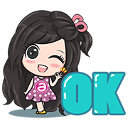 Cute Emmy Sticker for LINE WhatsApp Android iPhone iOS