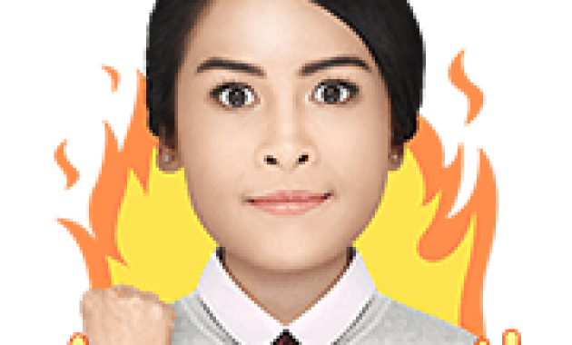 Smart Girl Maudy Ayunda Sticker for LINE WhatsApp 