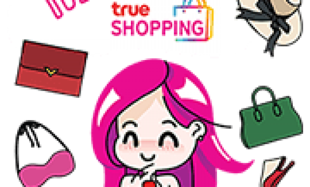 Nong Chom Shopping Queen Sticker for LINE WhatsApp