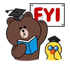 LINE Friends Fun Phrases Sticker for LINE WhatsApp 