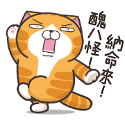 Lan Lan Cat So Lively Sticker for LINE WhatsApp 