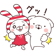 Shimamura Cute White Dogs Sticker For Line Whatsapp Telegram Android Iphone Ios