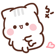 Sweet House: Lazy Kitten Daily Stickers: LINE WhatsApp GIF PNG