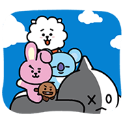 UNIVERSTAR BT21: Cosmic Chemistry Part 2 Sticker for LINE, WhatsApp ...