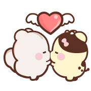 Sweet House: Sweet Bubbling Sticker for LINE & WhatsApp | ZIP: GIF & PNG