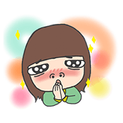 Cha Bao Mei Action Stickers: LINE WhatsApp GIF PNG