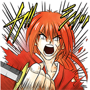 Rurouni Kenshin Sticker for LINE WhatsApp Telegram 