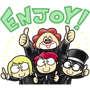 Sekai No Owari By Sonic Sticker For Line Whatsapp Telegram Android Iphone Ios