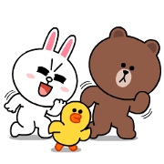 LINE Characters: High Voltage LINE WhatsApp Sticker GIF PNG