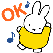 Miffy stickers on Giphy