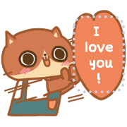 Din-Dong DIY Message Stickers 1 LINE WhatsApp Sticker GIF PNG