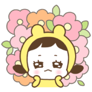 Yellow Little Hat Zzozo Sticker for LINE & WhatsApp | ZIP: GIF & PNG