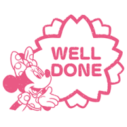 Mickey and Friends (Rubber Stamps) Stickers: LINE WhatsApp GIF PNG