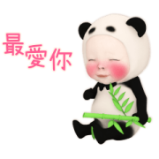 Panda Towel Daily 2 Sticker for LINE & WhatsApp | ZIP: GIF & PNG