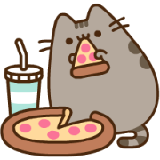 Pusheen The Cat Animated Stickers LINE WhatsApp Sticker GIF PNG