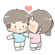 Fall in Love with ChuchuBobo ♡ Stickers: LINE WhatsApp GIF PNG
