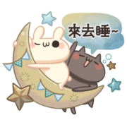 Shiro & Kuro Pure and Natural Sticker for LINE, WhatsApp, Telegram —  Android, iPhone iOS