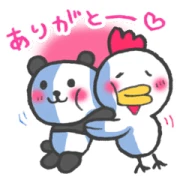 Panda and chicken × AJINOMOTO Direct Panda and chicken × AJINOMOTO Direct