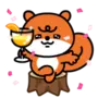 Bubbly JOY LINE WhatsApp Sticker GIF PNG