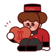 CARTIER × CRYBABY Exclusive Stickers