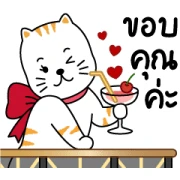 L'ORÉAL PARIS Holiday cat by Salmon Cat